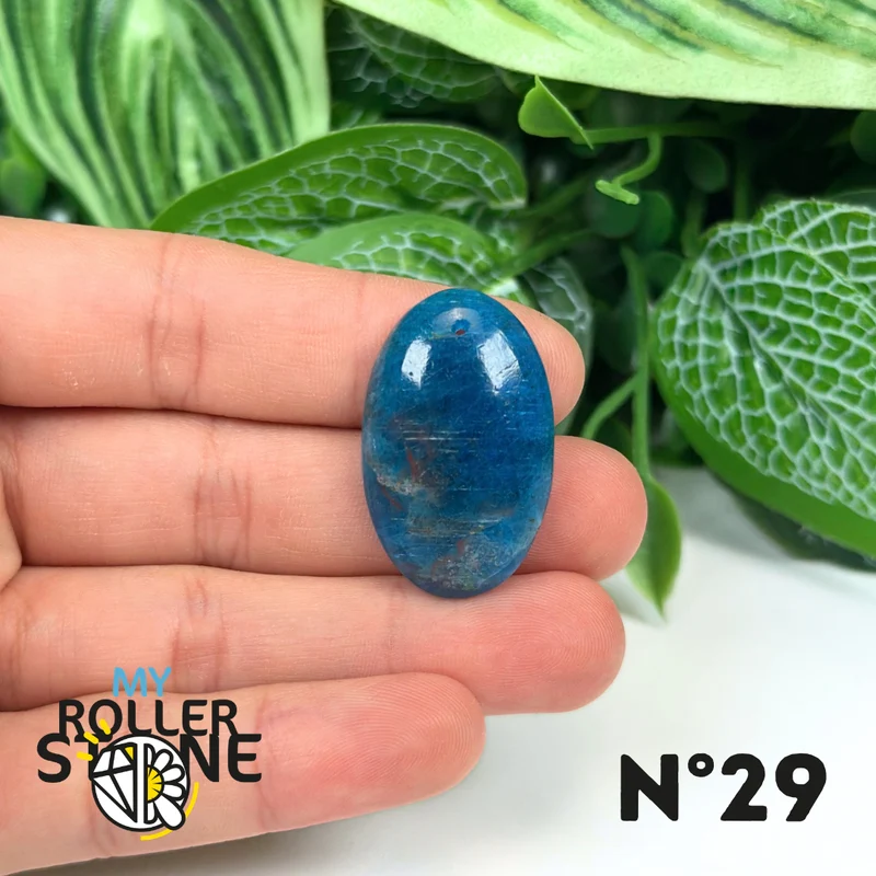5A Blauer Apatit-Anhänger