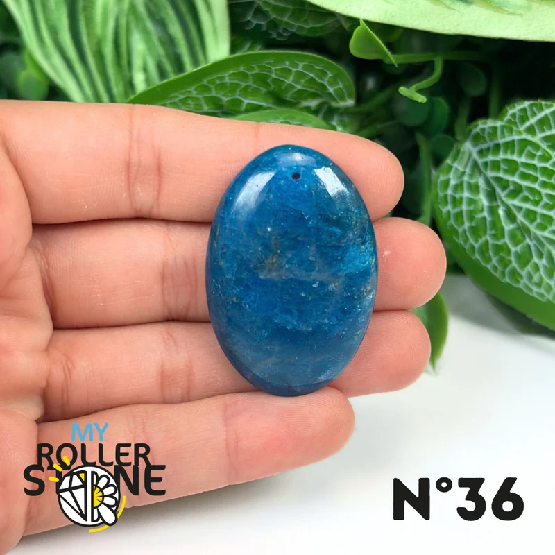 5A Blauer Apatit-Anhänger