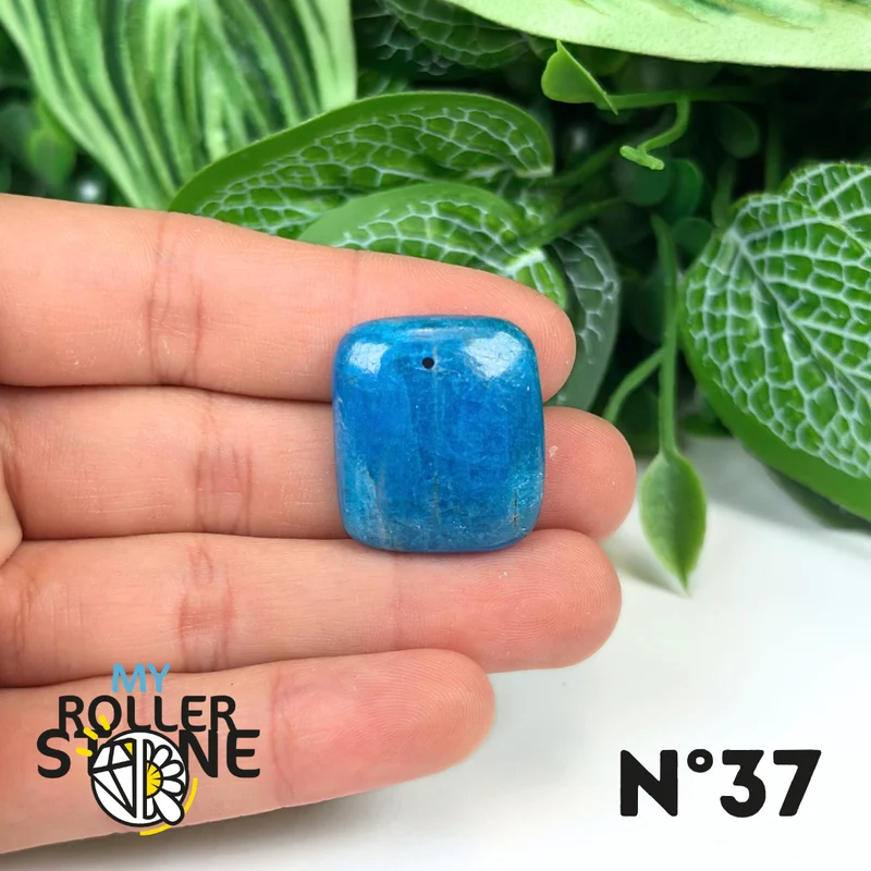 5A Blauer Apatit-Anhänger