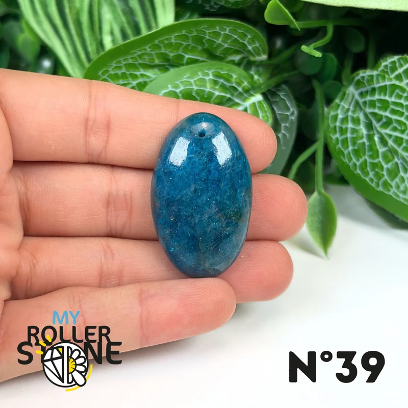 5A Blauer Apatit-Anhänger