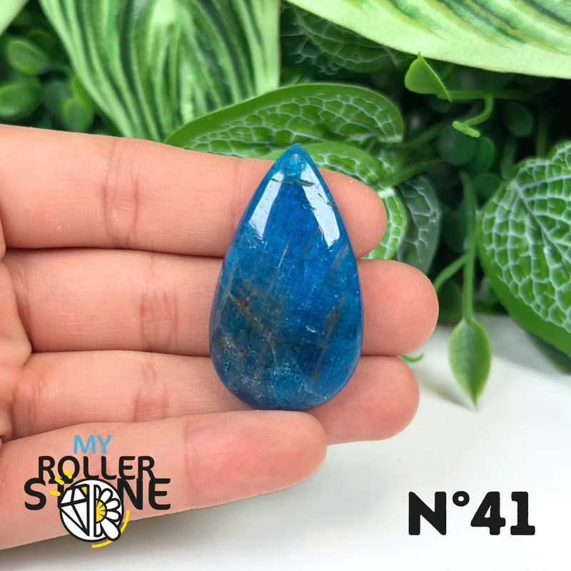 5A Blauer Apatit-Anhänger