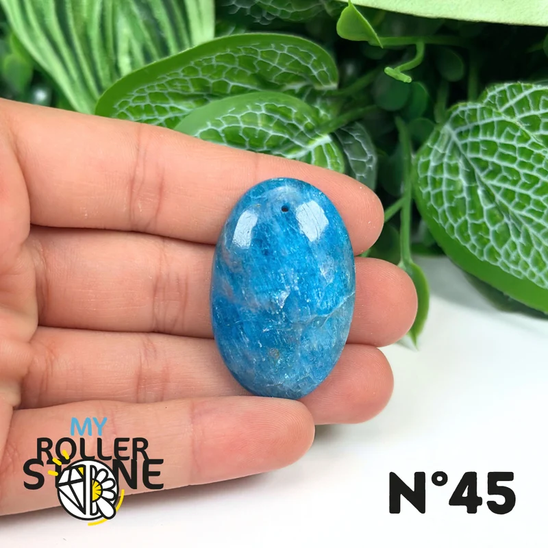 5A Blauer Apatit-Anhänger