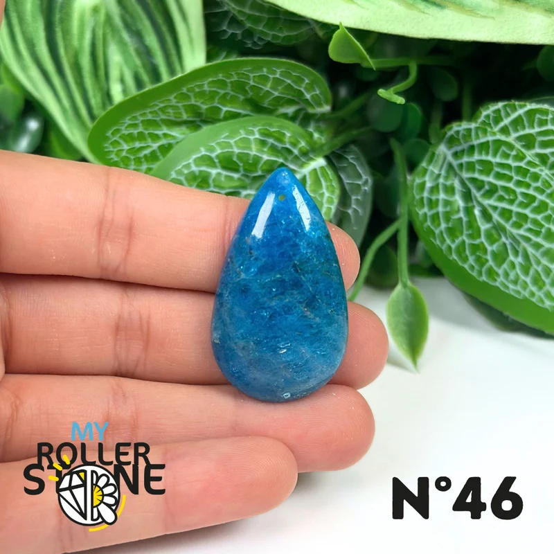 5A Blauer Apatit-Anhänger