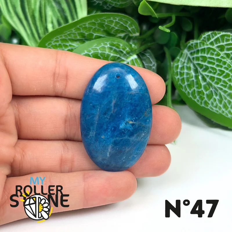 5A Blauer Apatit-Anhänger