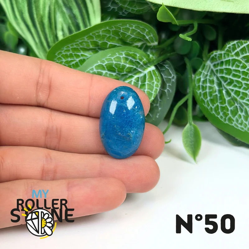 5A Blauer Apatit-Anhänger