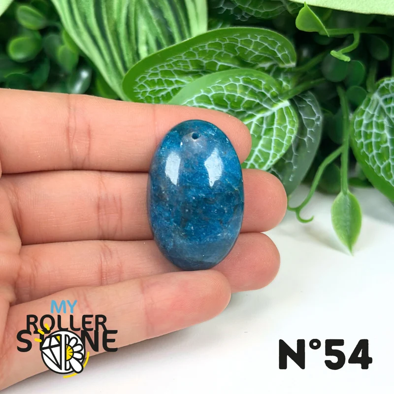 5A Blauer Apatit-Anhänger