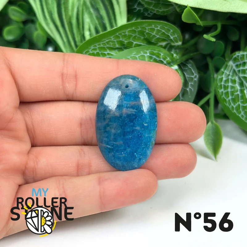 5A Blauer Apatit-Anhänger