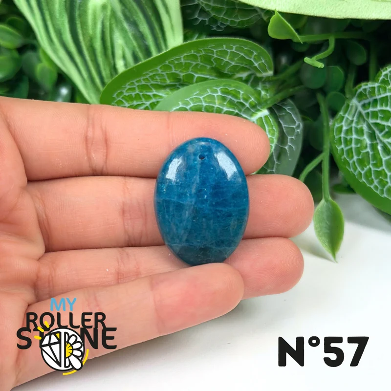 5A Blauer Apatit-Anhänger