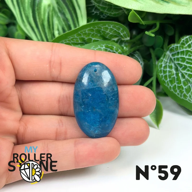 5A Blauer Apatit-Anhänger