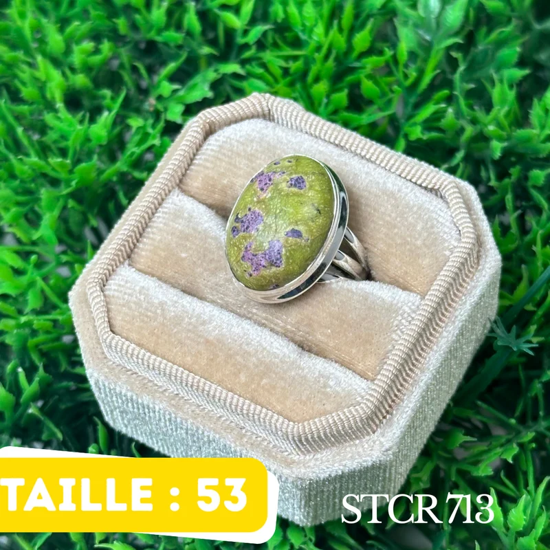 Atlantisit-Silberring #STCR 713