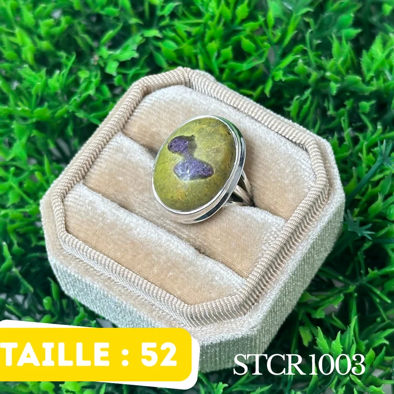 Atlantisit-Silberring #STCR 1003