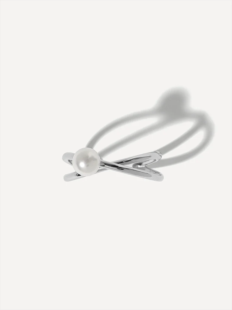 Pearl Twist Ring