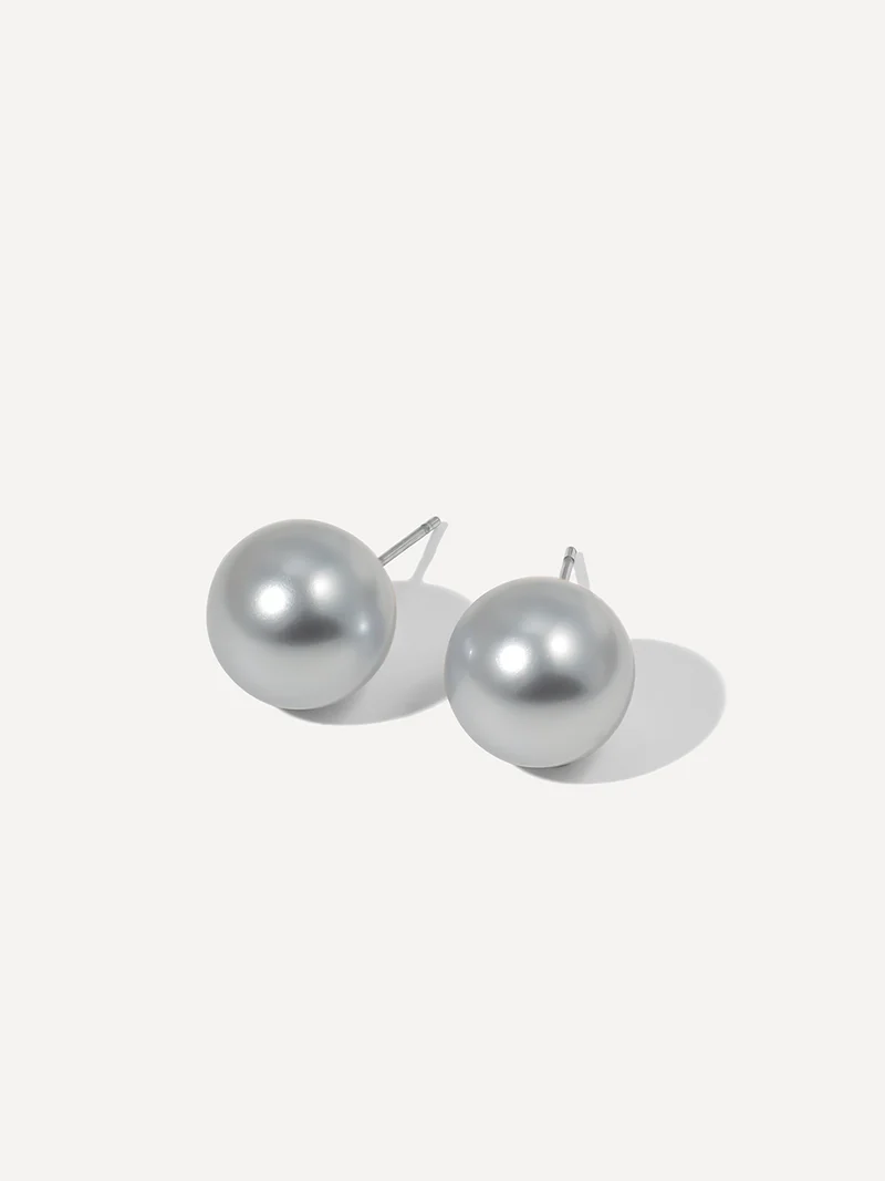 Serene Pearl Grey Ohrringe