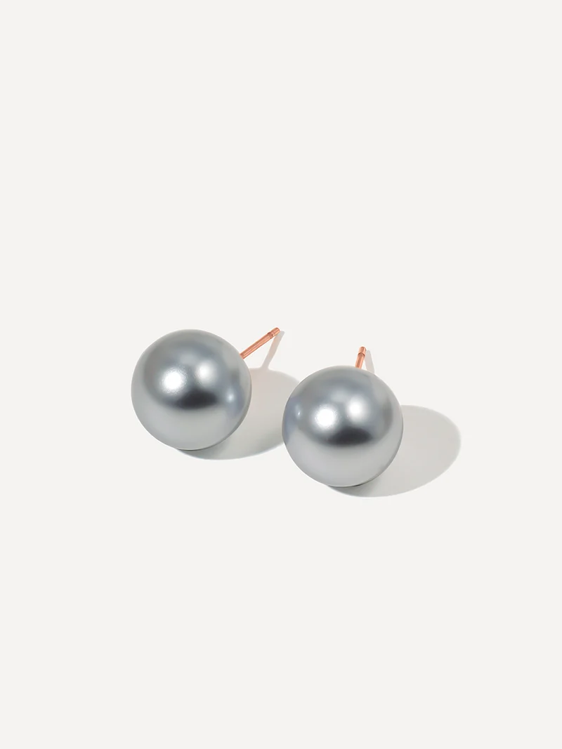 Serene Pearl Grey Ohrringe
