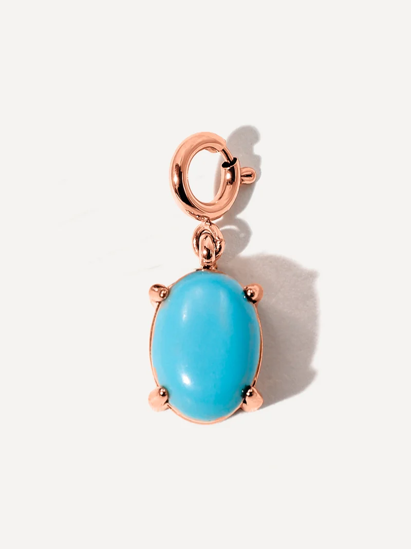 Shining Birth Turquoise Ketten-Charm