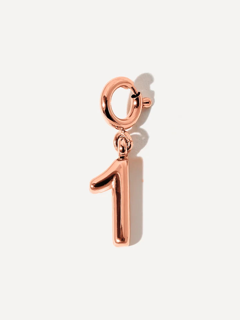 Classic Number Ketten-Charms