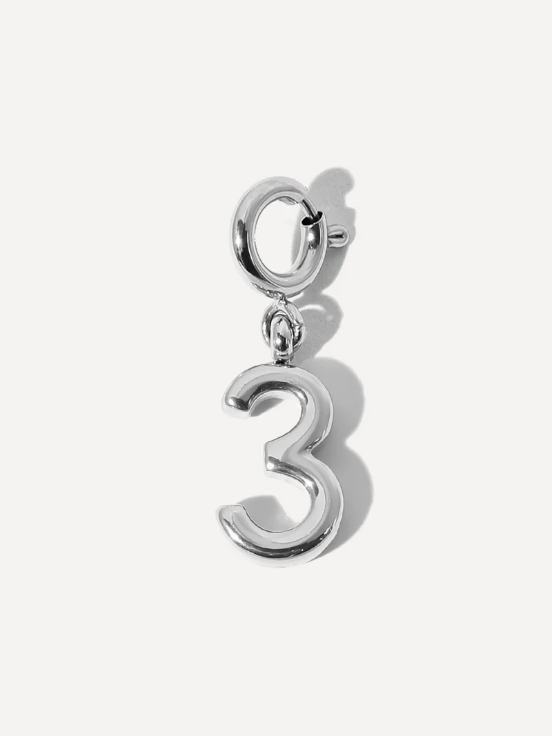 Classic Number Ketten-Charms