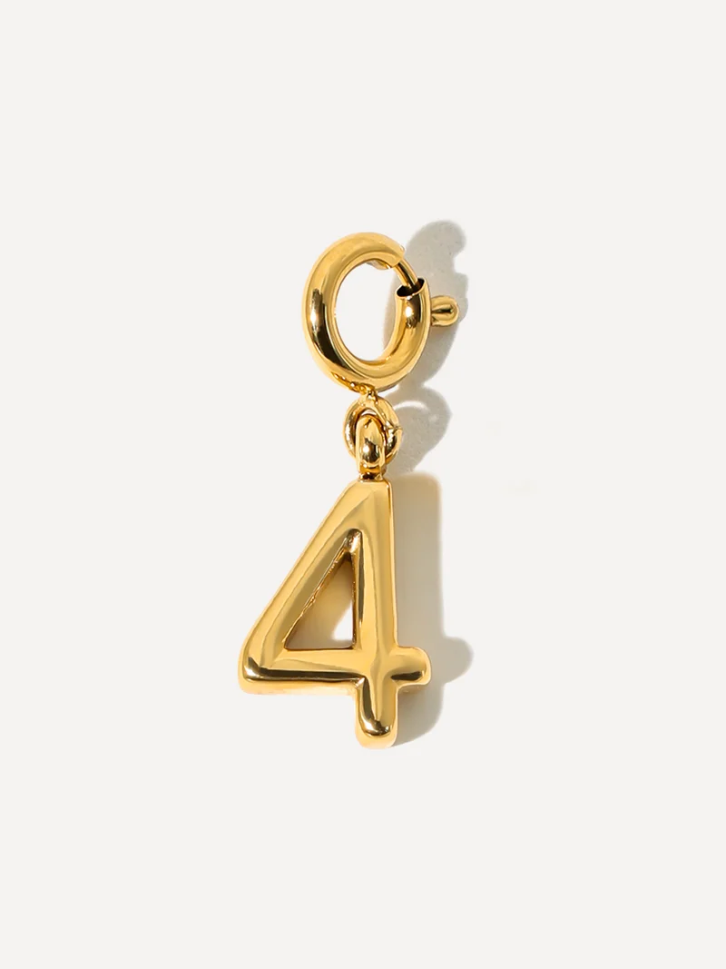 Classic Number Ketten-Charms