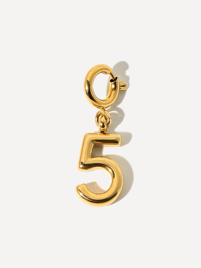 Classic Number Ketten-Charms