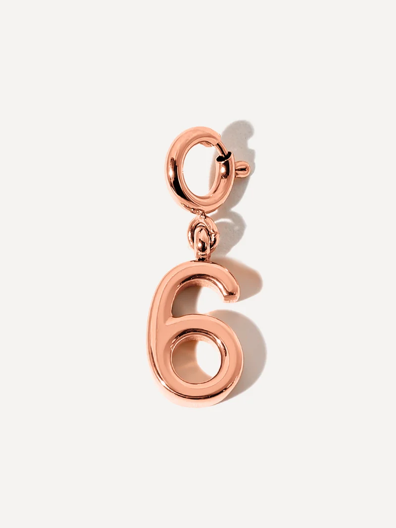 Classic Number Ketten-Charms