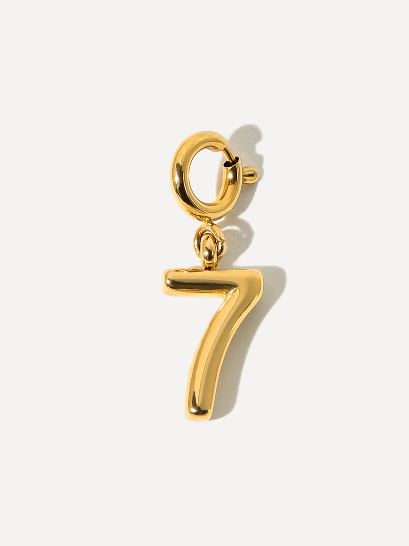 Classic Number Ketten-Charms
