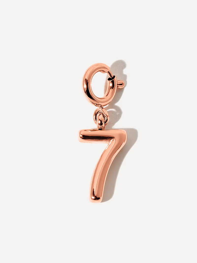 Classic Number Ketten-Charms