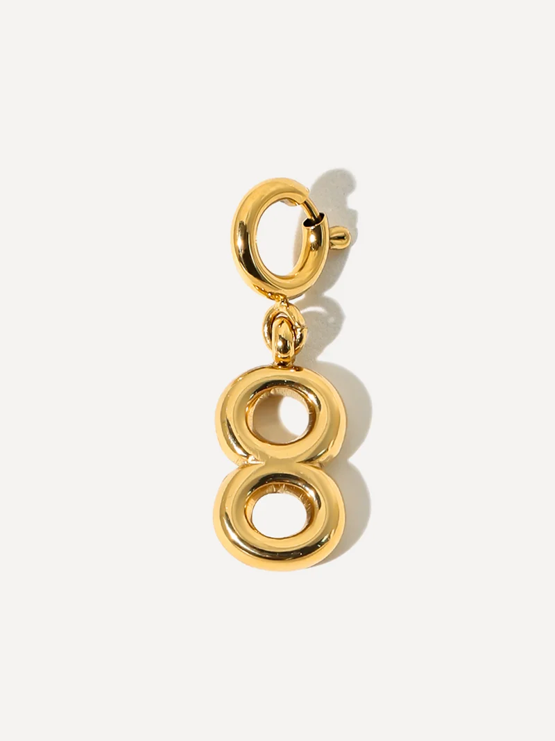 Classic Number Ketten-Charms