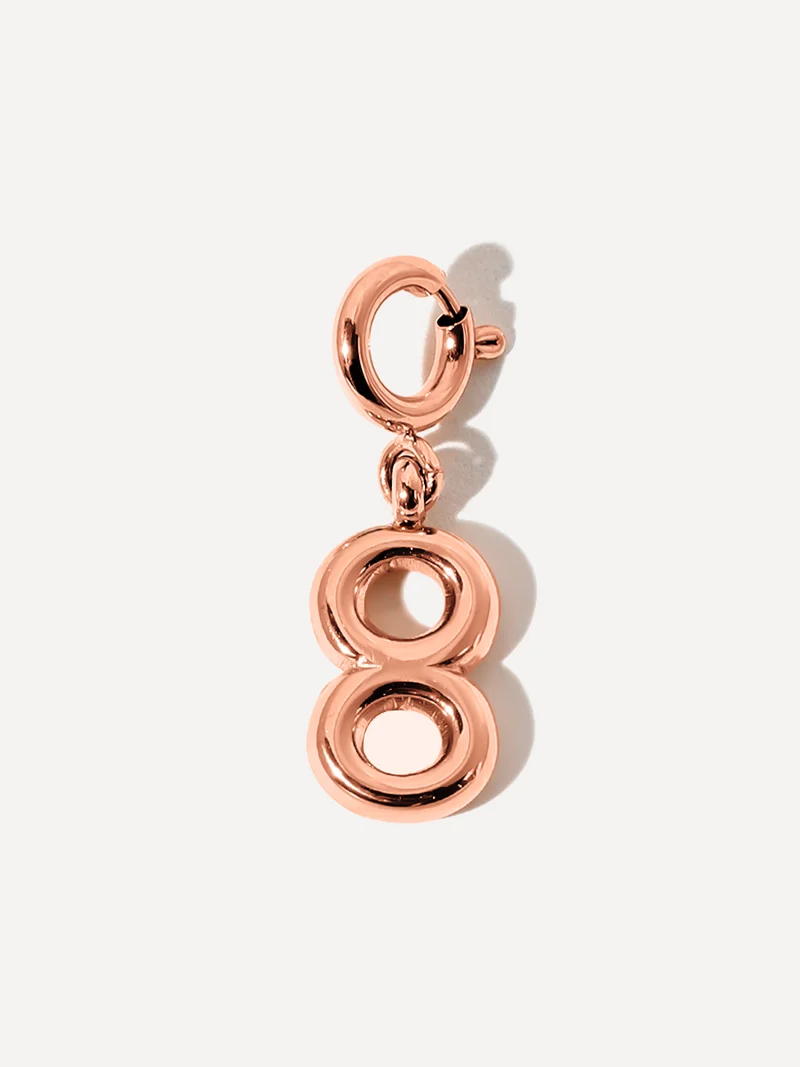Classic Number Ketten-Charms