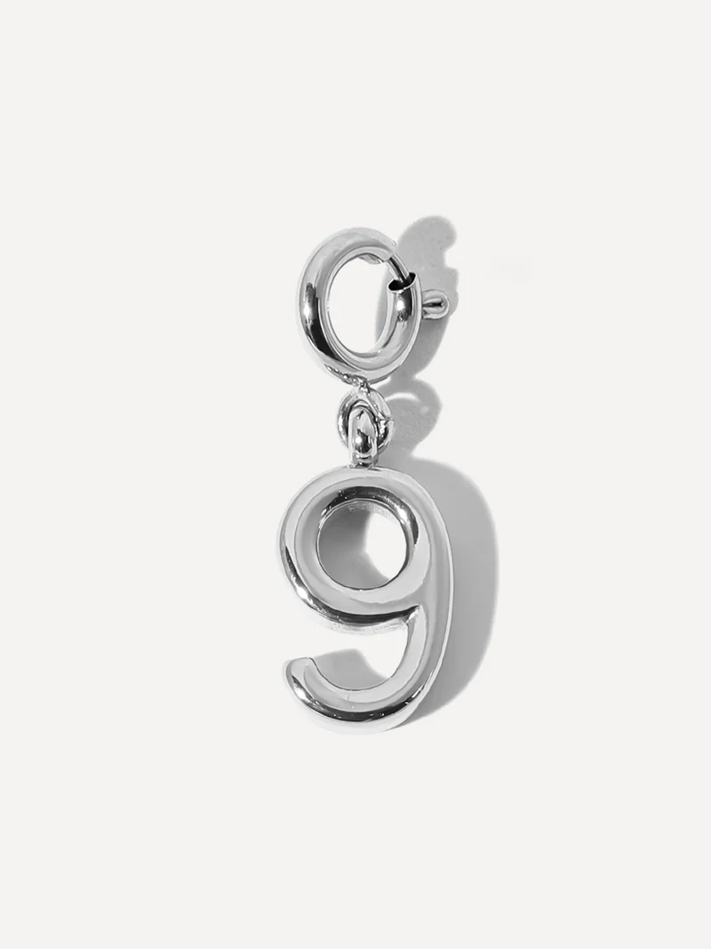 Classic Number Ketten-Charms