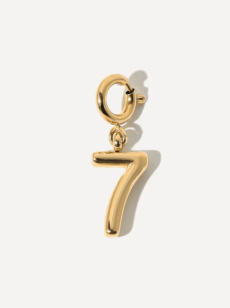 Classic Number Ketten-Charms
