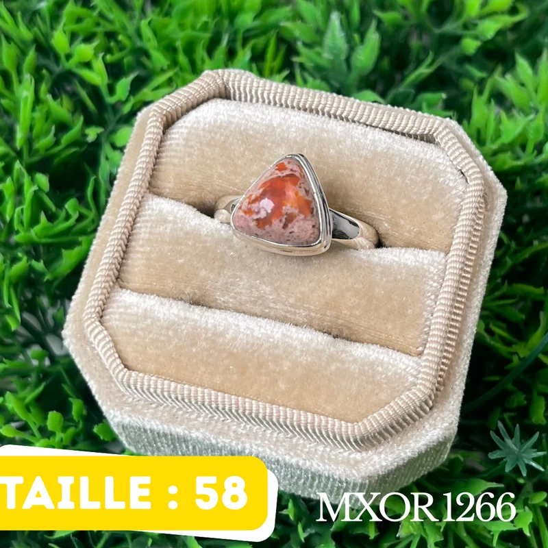 Mexikanischer Opal-Silberring #MXOR 1266