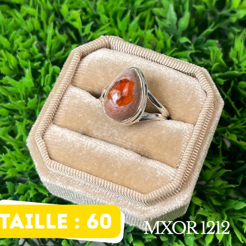 Mexikanischer Opal-Silberring #MXOR 1212
