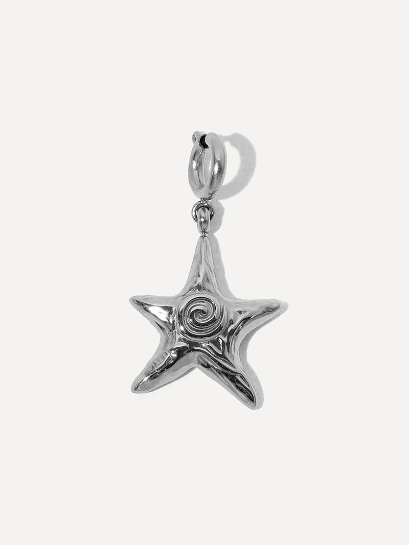 Swirl Star Ketten-Charm