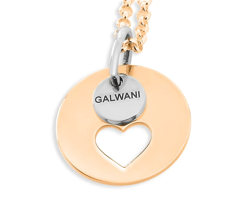 GALWANI LUCKY COIN MIT HERZ, TREND SCHMUCK, GLÜCKSMÜNZE, TAUFGESCHENK