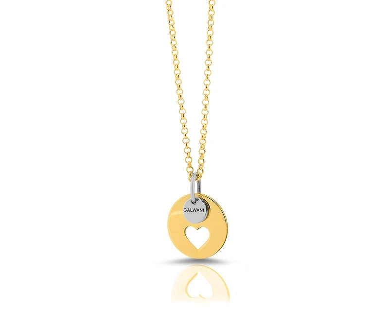 GALWANI LUCKY COIN, GLÜCKSMÜNZE, DESIGNER SCHMUCK, COIN KETTE