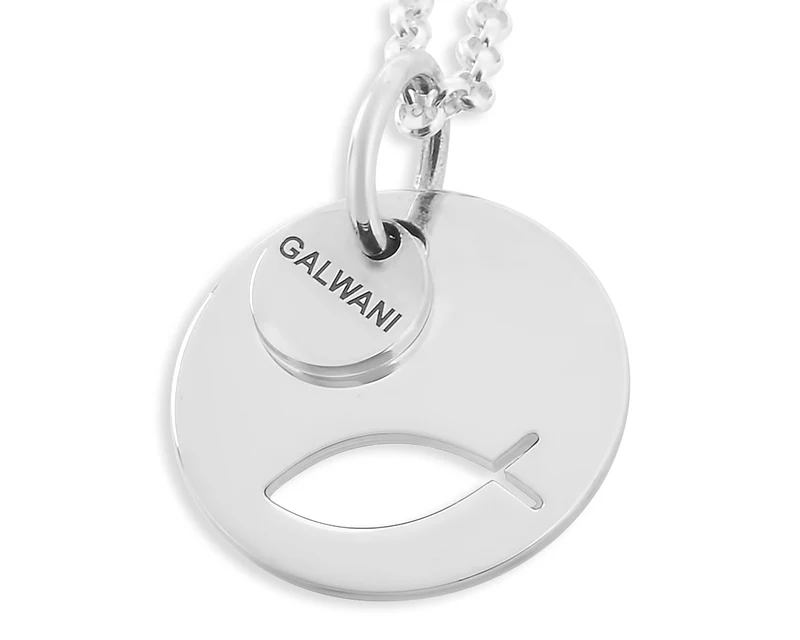 GALWANI LUCKY COIN, TAUFFISCH, DESIGNER SCHMUCK, SILBERSCHMUCK, GLÜCKSMÜNZE