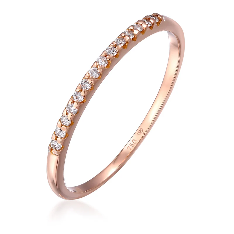 Verlobungsring | Diamant ( Weiß, 0,07 ct )