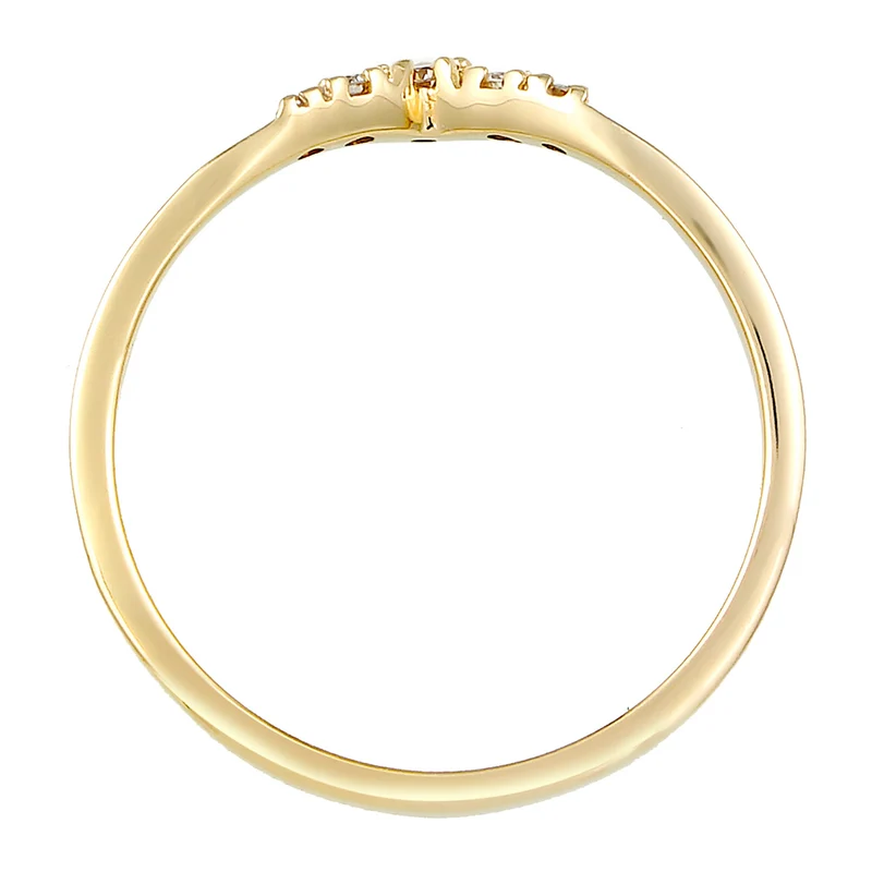 Verlobungsring | Diamant ( Weiß, 0,07 ct )