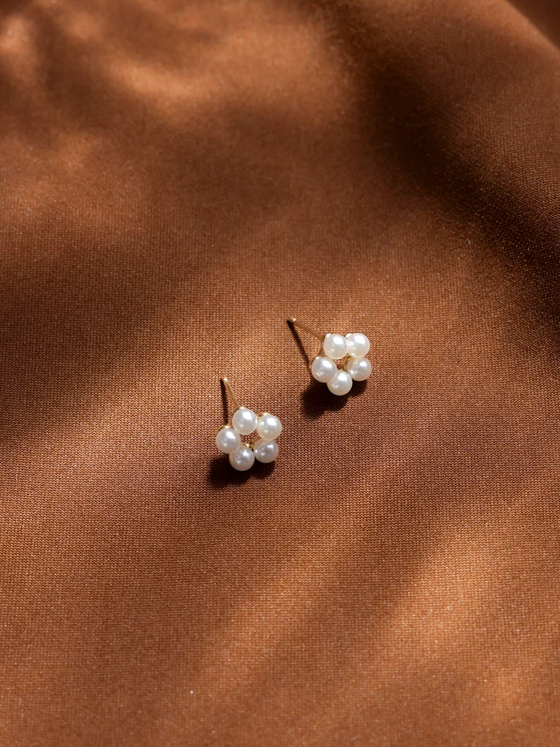 Floral Pearl Ohrringe