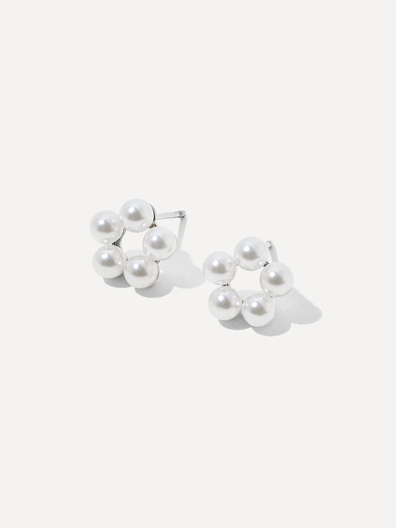 Floral Pearl Ohrringe