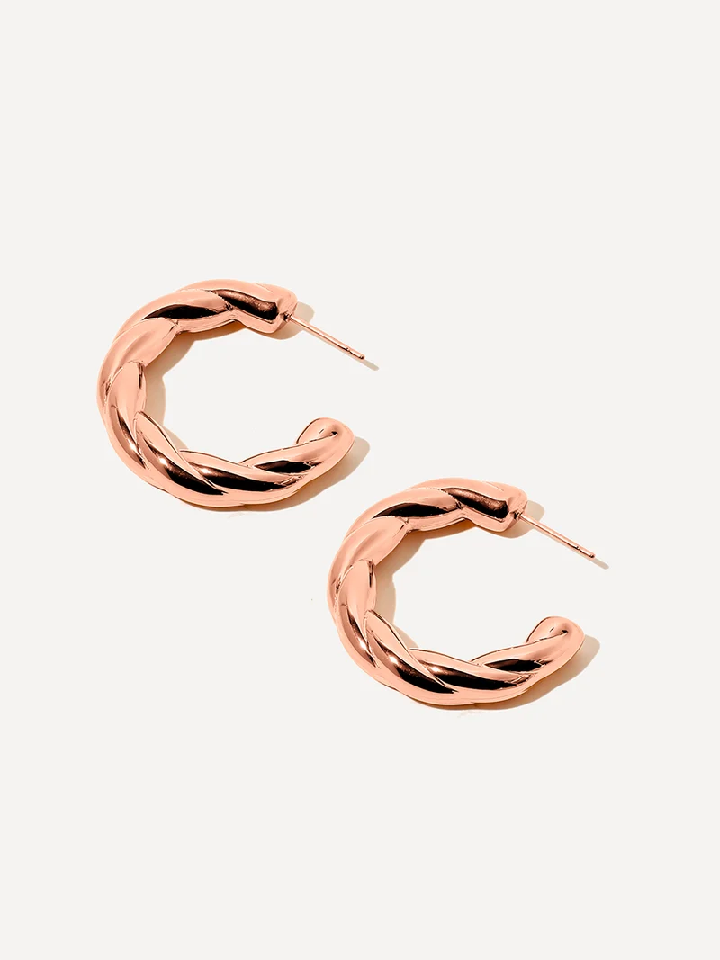 Delicate Spiral Ohrringe