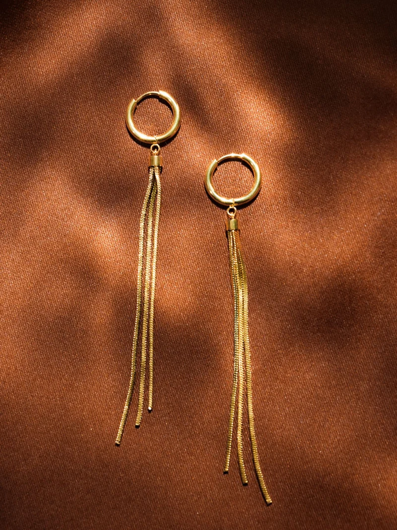 Sleek Tassel Ohrringe
