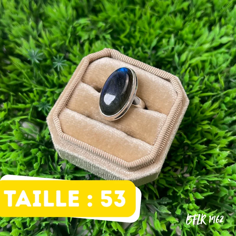 Bluefire Labradorit Silberring #BFLR 1962