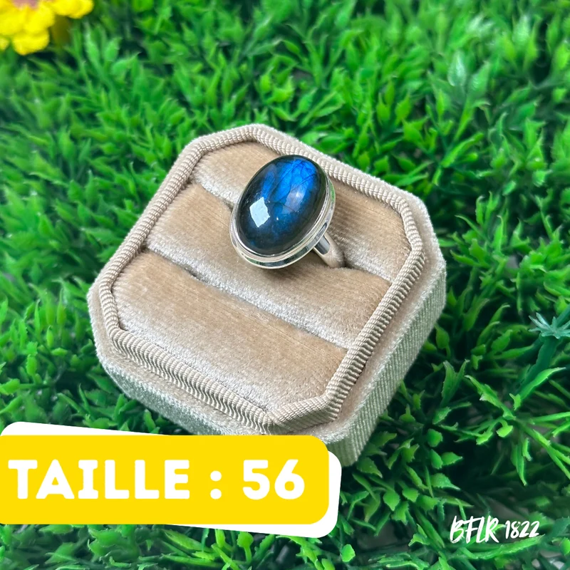 Bluefire Labradorit Silberring #BFLR 1822