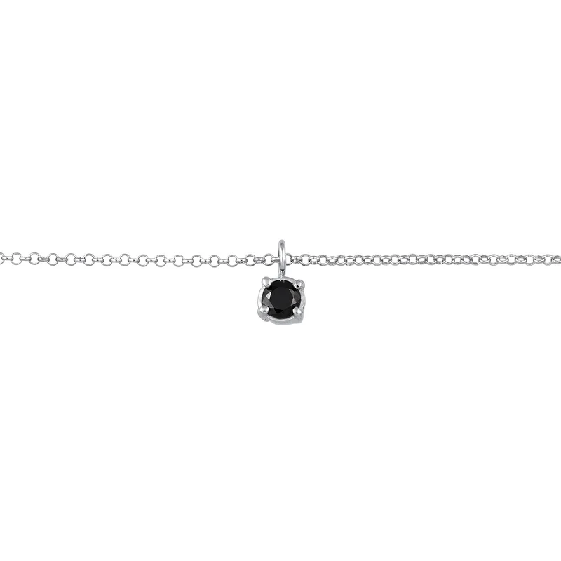 Choker Solitär | Zirkonia (Weiß)