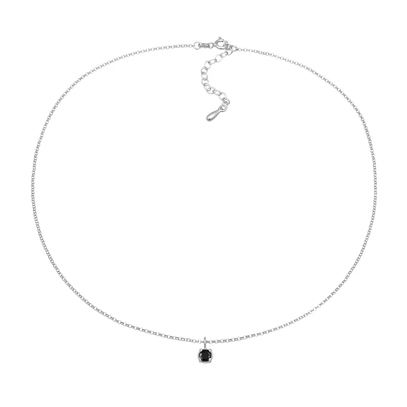 Choker Solitär | Zirkonia (Weiß)