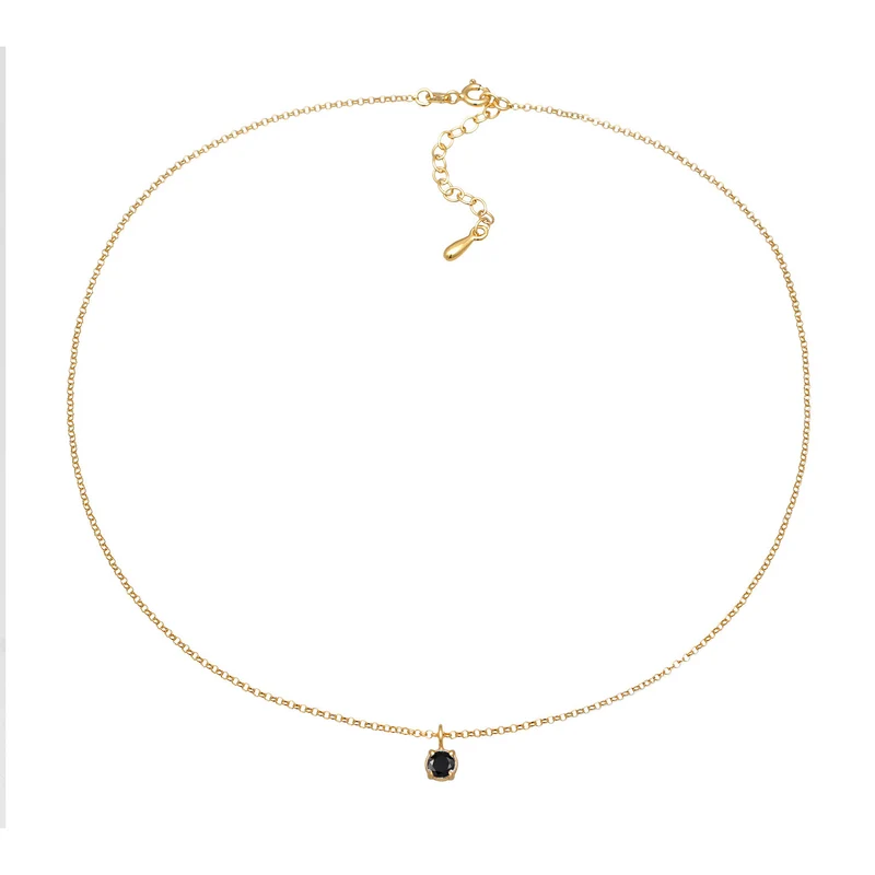 Choker Solitär | Zirkonia (Weiß)