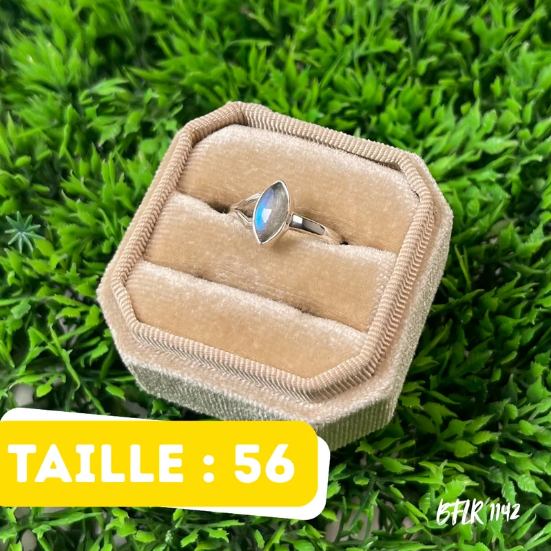 Bluefire Labradorit Silberring #BFLR 1142
