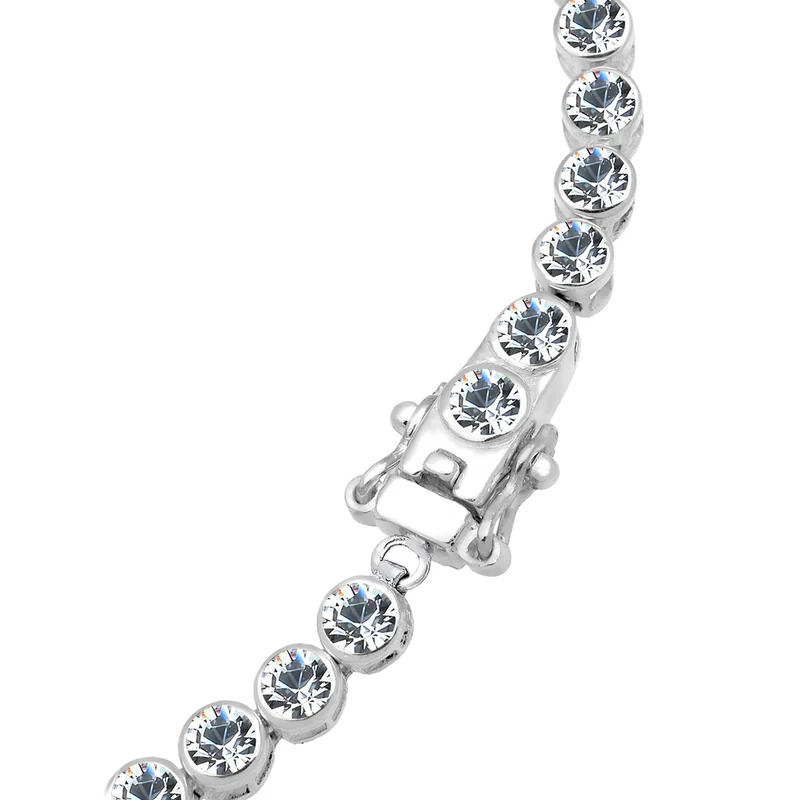 Tennisarmband | Mit Kristallen von Swarovski® (Weiß)