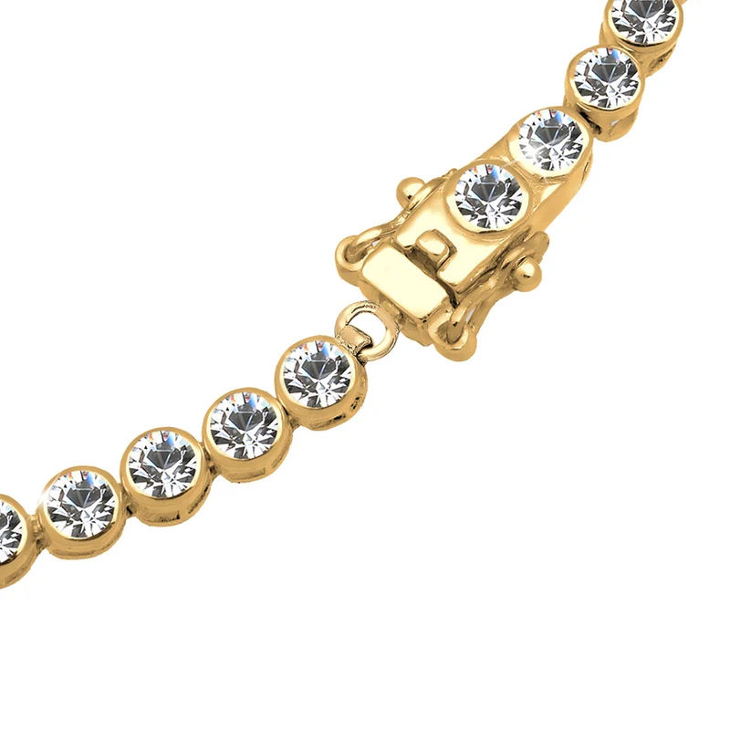 Tennisarmband | Mit Kristallen von Swarovski® (Weiß)